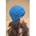 A289 s GATSBY 20s Vintage Winter Wool Cap Beret Beanie Bucket Floral Hat   eb-52477953